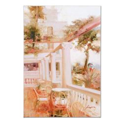 Pino (1939-2010), "Villa Sorrento" Artist Embellished Limited Edition on Canvas, AP Numbered and Han