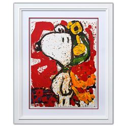 Tom Everhart- Hand Pulled Original Lithograph "To Remember"