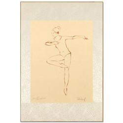 Edna Hibel (1917-2014), "Pirouette" Limited Edition Lithograph, Numbered and Hand Signed with Certif