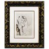 Image 1 : Salvador Dali- Original Color Woodcut on B.F.K. Rives Paper "Paradise 31"