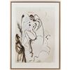 Image 2 : Salvador Dali- Original Color Woodcut on B.F.K. Rives Paper "Paradise 31"