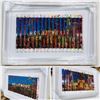 Image 1 : E.M. Zax- One-of-a-kind 3D polymorph mixed media on paper "Hollywood"