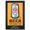 Image 1 : "Beer: Helping Ugly People Get Laid Since 1927" Collectible Lithograph (24" x 36") by Renowned Pop A