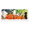 Image 1 : "Pillow Talk" Limited Edition Hand Pulled Original Lithograph (53" x 20.5") by Renowned Charles Schu