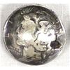 Image 3 : 7 Navajo Mercury Dime Buttons
