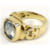 Image 5 : 14K Blue Topaz Ring, Size 5.5