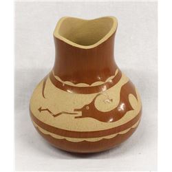 Jemez Avanyu Pottery Jar by Anita Fragua