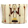 Image 1 : Navajo Yei bi Chei Wool Textile Pillow