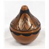 Image 2 : Native American Jemez Pottery Seed Jar by Chinana