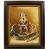 Image 1 : Oil Painting of Buffalo Kachina by Golleher