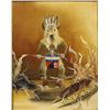 Image 2 : Oil Painting of Buffalo Kachina by Golleher