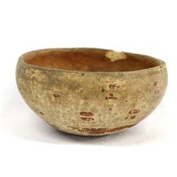 Historic Native American Isleta Pottery Bowl