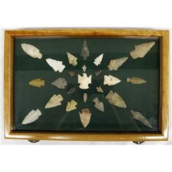 Prehistoric Native American Stone Arrowheads
