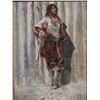 Image 2 : Native American Oak Framed Matted Print