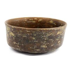 Pre Columbian Aztec Pottery Bowl