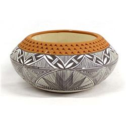 Laguna Ceramic Pottery Bowl by J. Cheromiah