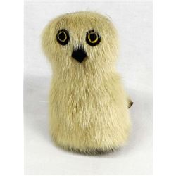 Vintage Canadian Eskimo Seal and Caribou Fur Owl