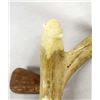 Image 4 : Native American Carved Antler Buffalo Head on Catlinite Pipe