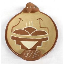 Historic San Juan Pottery Bird Dish