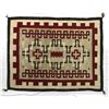 Image 1 : Navajo Storm Pattern Wool Textile Rug