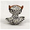 Image 3 : Zuni Miniature Pottery Owl by Judy Shields