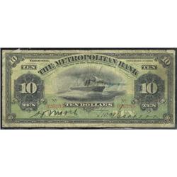 The Metropolitan Bank, $10  1909  CH-48
