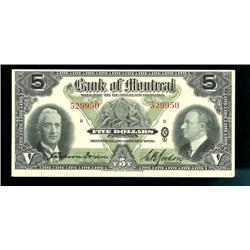 The Bank of Montreal  $5  1938  529950 