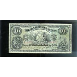 The Bank of Nova scotia,  $10  1924  CH