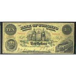 The Bank of Toronto  715-22-39  1923  $