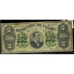 DC-9a  1878  $2  D181688 Montreal.  A v