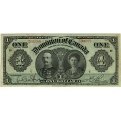 DC-18a  1911  $1  C503688  A pleasant E