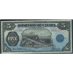 DC-21f  $5  1912  C154582  Original unc