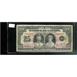 1935  $25  French text  BC-12  F002937,