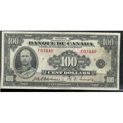 BC-16  $100 1935  French text  F03440  