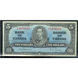 BC-23a  1937  $5  Osborne  A/C3476810  