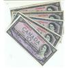 Image 1 : Lot of 5 replacement 1954 $10 notes BC-