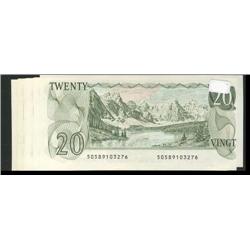 BC-54a  1979  $20  Lawson-Bouey, lot of