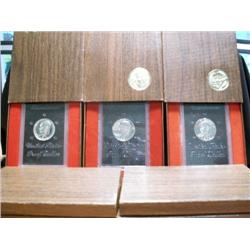 USA Proof dollars Federal issues, 1971-