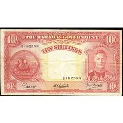 The Bahamas Government  10 shillings  1