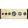 Image 1 : Proof-like set, 1957, coins are nicely 