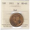 Image 1 : 1912 1¢.  An absolute Gem certified ICC