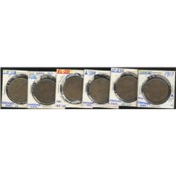 1913, 1914, 1916, 1917, 1918, 1919, lot