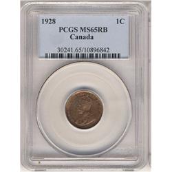 1928 1¢.  A great small size cent grade