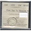 Image 1 : 1893 Flat top  ICCS MS63, fully struck 