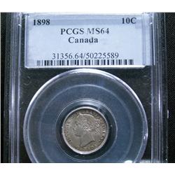 1898 Obverse # 6 PCGS MS-64, fully stru