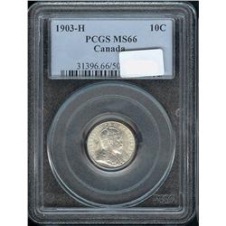 1903H  PCGS  MS66PQ. Totally brilliant 