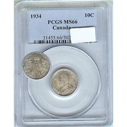 1934  PCGS MS66PQ, fully struck with st