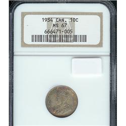 1934  NGC MS67PQ, fully struck with str