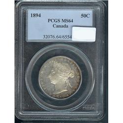  THE SECOND BEST  KNOWN! 1894 PCGS MS64