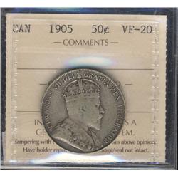 1905 50¢.  Another key date problem fre